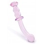 GLAZE GLASS ROSEBUD G-SPOT DILDO