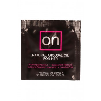 SENSUVA ON ORIGINAL AROUSAL OIL AMPOULE PACKET
