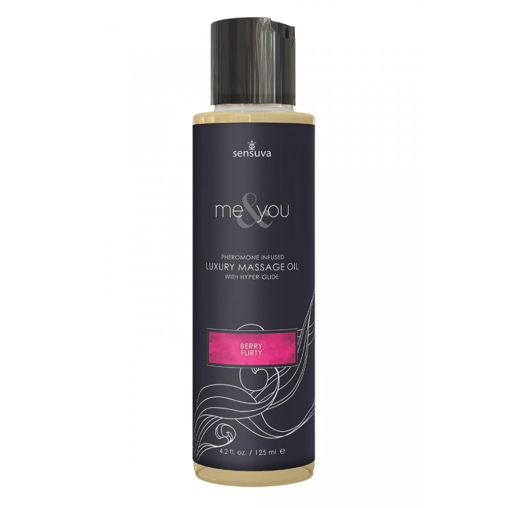 SENSUVA ME AND YOU MASSAGE OIL WILD BERRIES 125ML