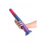 COLOURS STACKED 12 INCH DILDO PINK/BLUE