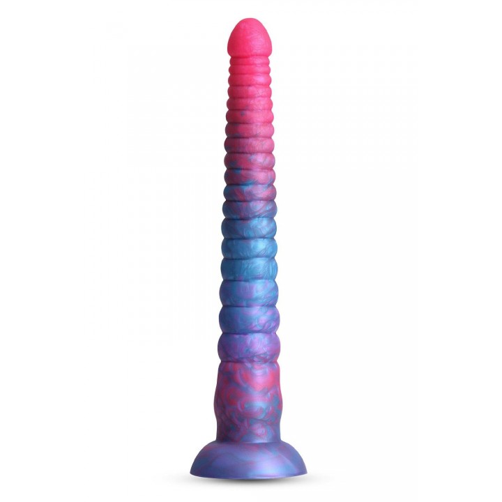 COLOURS STACKED 12 INCH DILDO PINK/BLUE