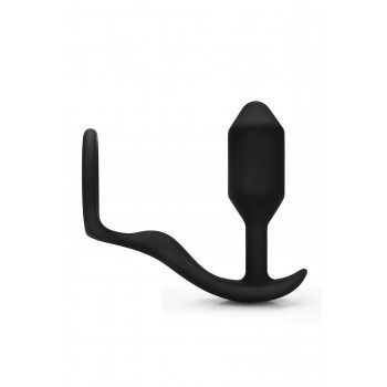 b-Vibe anālais spraudnis Snug & Tug B-Vibe, melns