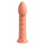 Dildo DP Super Eight Peach 8 inch