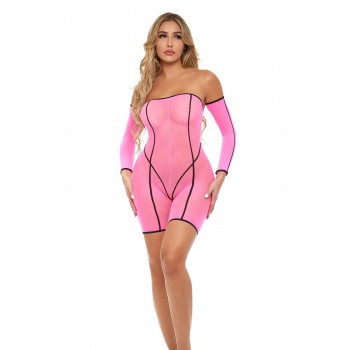 DOUBLE VISION BODYSUIT SET PINK, OS DOUBLE VISION BODYSUIT SET PINK, OS