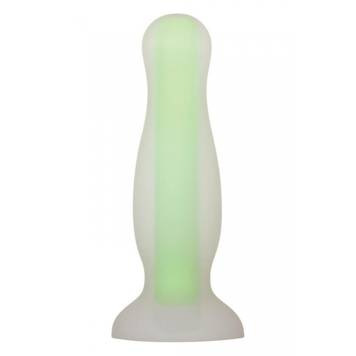 Anālais spraudnis Evolved Luminous Plug Large, zaļš