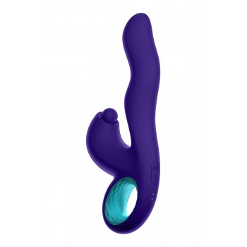 Vibratorius kiškutis FemmeFun Klio, violetinis