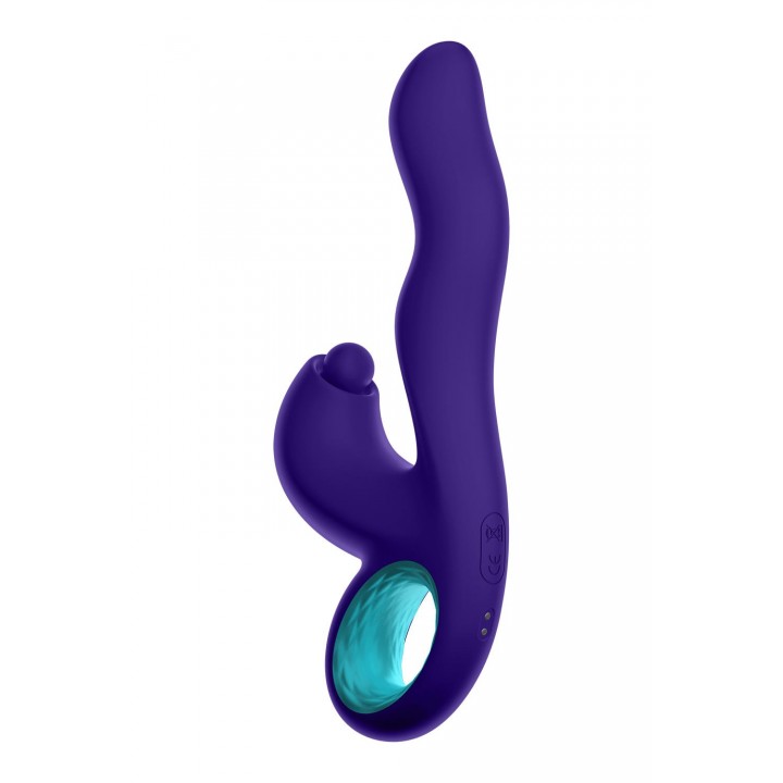 Vibratorius kiškutis FemmeFun Klio, violetinis