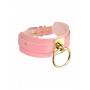 KINKY DIVA O-RING COLLAR PINK/GOLD