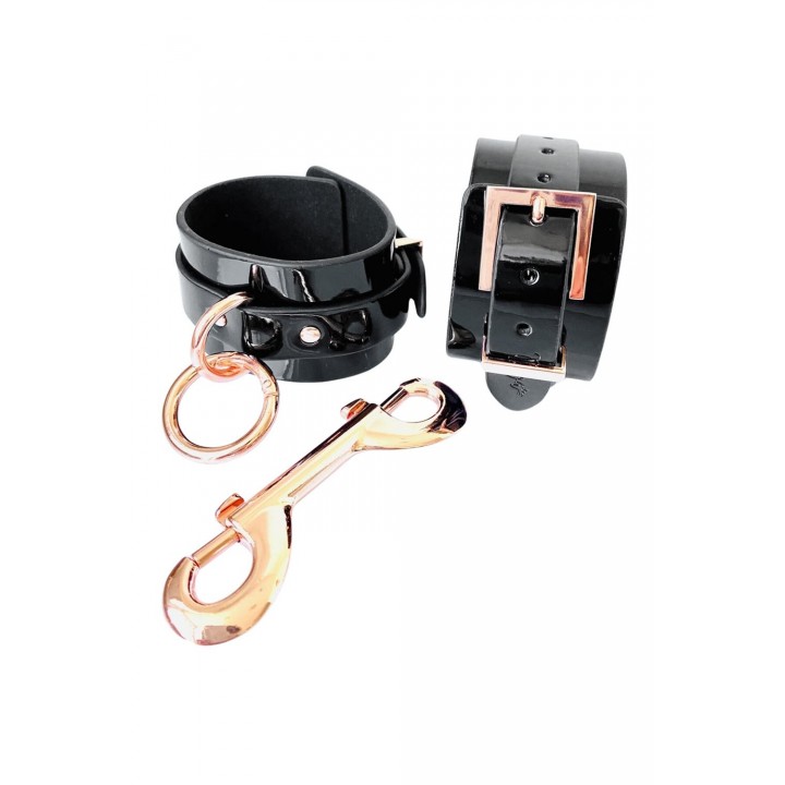 KINKY DIVA WRIST CUFFS BLACK - Kinky Diva