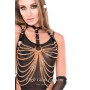 KINKY DIVA BUCKLED CHAIN TOP BUCKLED CHAIN TOP