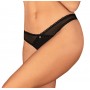 Biksītes Obsessive Tanga, XS/S, melnas