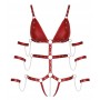 Bad Kitty Strap Body red S