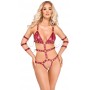 Bad Kitty Strap Body red S