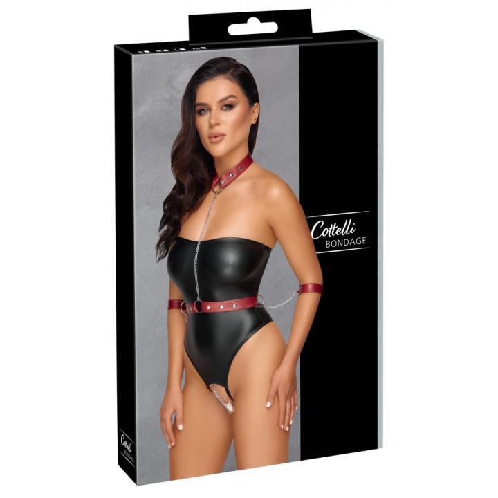 Seksualus bodis Cottelli Tubebody Bondage, L, juodas, L
