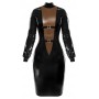 Latex Dress 2XL