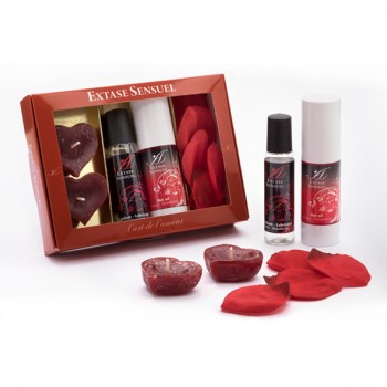 Coffret Rouge Tentation Extase Sensuel E22751