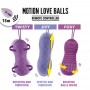 FeelzToys - Remote Controlled Motion Love Balls Foxy Purple