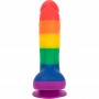 Varavīksnes Dildo Addiction - Justin 20,2 cm