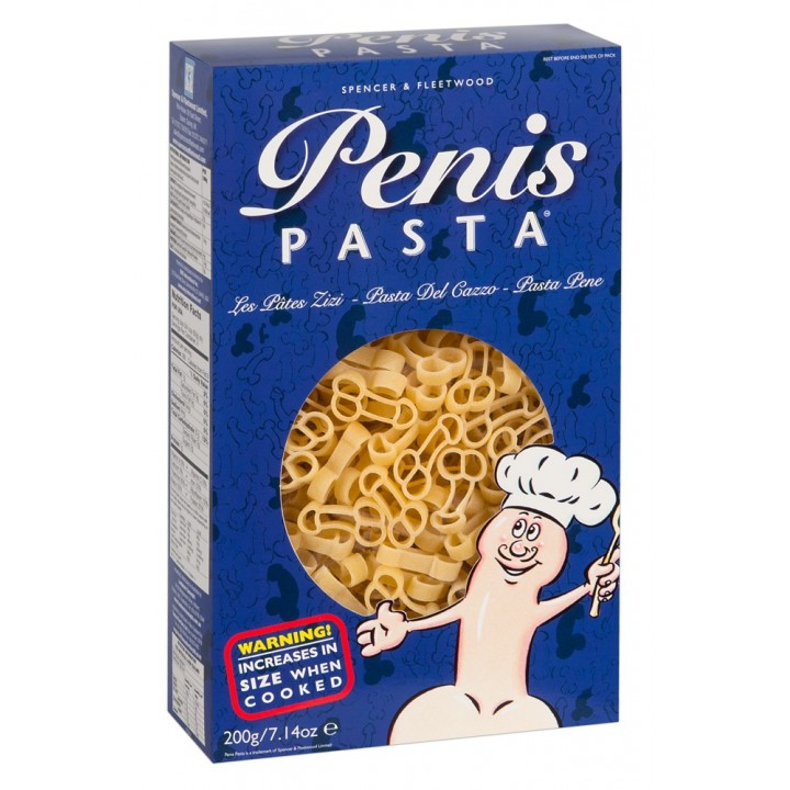Noodles "Penis Pasta" 200 g. - Spencer & Fleetwood
