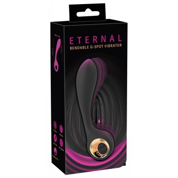 G punkta vibrators Eternal You2Toys, melns, 1 gab.