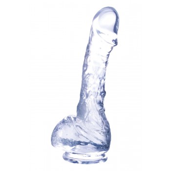 NMC 7 INCH REALISTIC DILDO WITH SUCTION CUP CLEAR