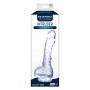 NMC 7 INCH REALISTIC DILDO WITH SUCTION CUP CLEAR
