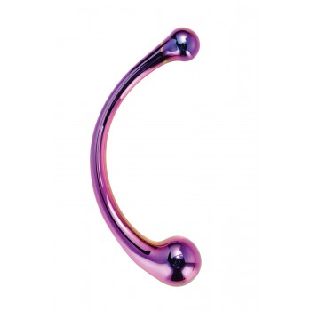 Izliekts Stikla Dildo - WAND GLAMOUR GLASS