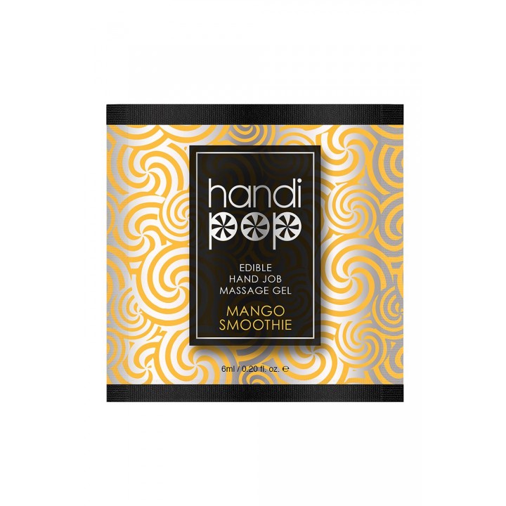 SENSUVA HANDIPOP EDIBLE MASSAGE GEL MANGO SMOOTHIE 6 ML