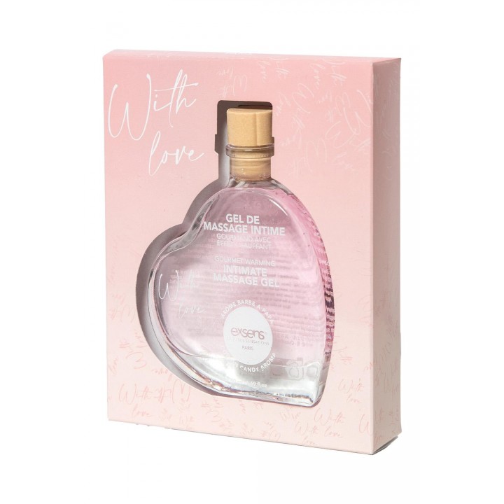 EXSENS WITH LOVE - COTTON CANDY AROMA MASSAGE GEL 50ML