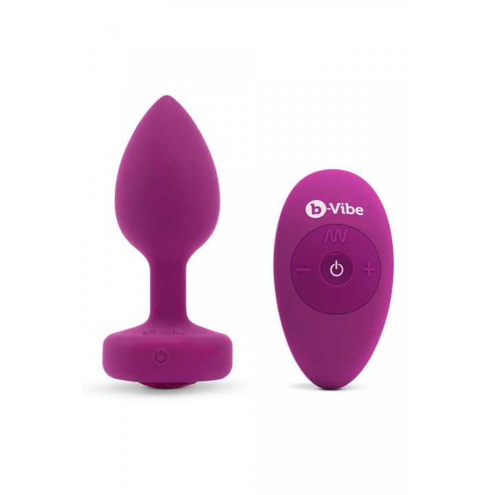 Vibruojantis brangakmenių kištukas B-Vibe Vibruojantis brangakmenių kištukas B-Vibe