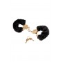 FETISH FANTASY GOLD DELUXE FURRY CUFFS GOLD