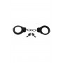 FETISH FANTASY SERIES DESIGNER METAL HANDCUFFS BLACK