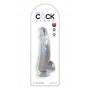 Dildo King Cock Clear, 19 cm