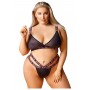 SEXY BITCH BRALETTE & STRAPPY THONG PANTY, Q/S