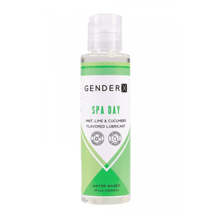 GENDER X SPA DAY FLAVORED LUBE, 120ML