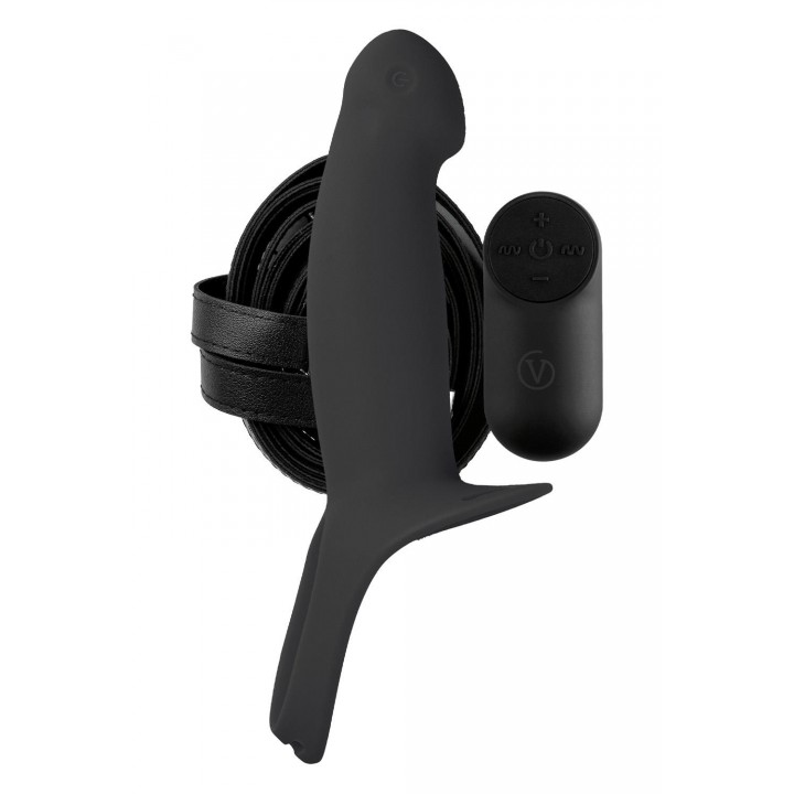 VIRGITE H3 VIBRATING HOLLOW STRAP H3 SIZE S BLACK