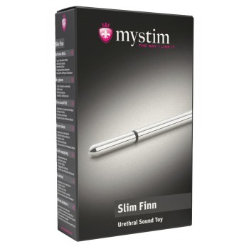 Uretrālā Skaņa Thinn Finn Mystim Sudrabs (15 cm)