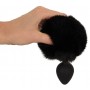 Fluffy Tail Black M