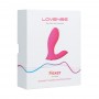 Lovense - Flexer Insertable Dual Panty Vibrator Magenta - Lovense