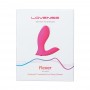 Lovense - Flexer Insertable Dual Panty Vibrator Magenta