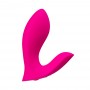 Lovense - Flexer Insertable Dual Panty Vibrator Magenta - Lovense