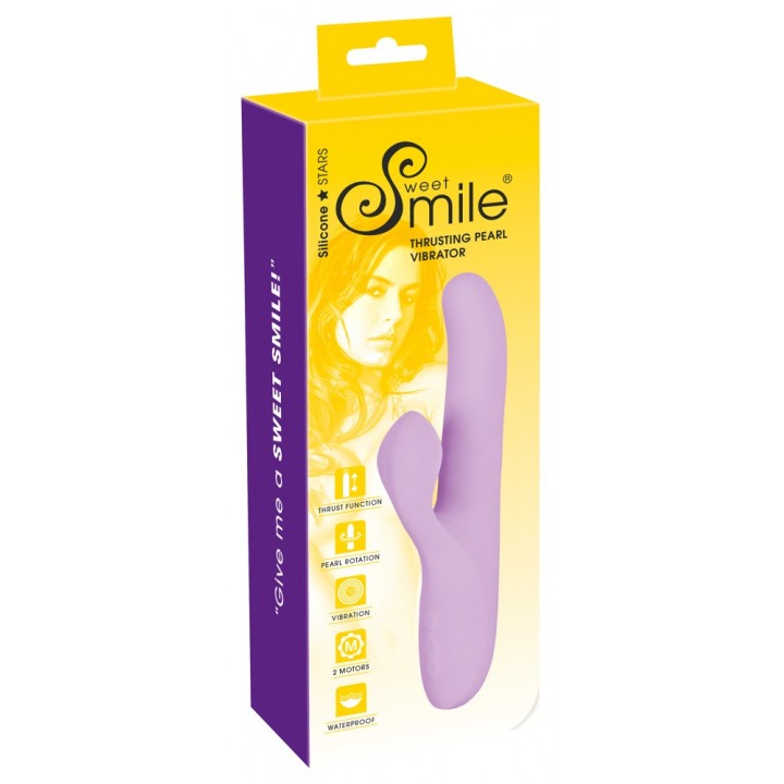 Vibratorius Sweet Smile Thrusting Pearl Vibrator