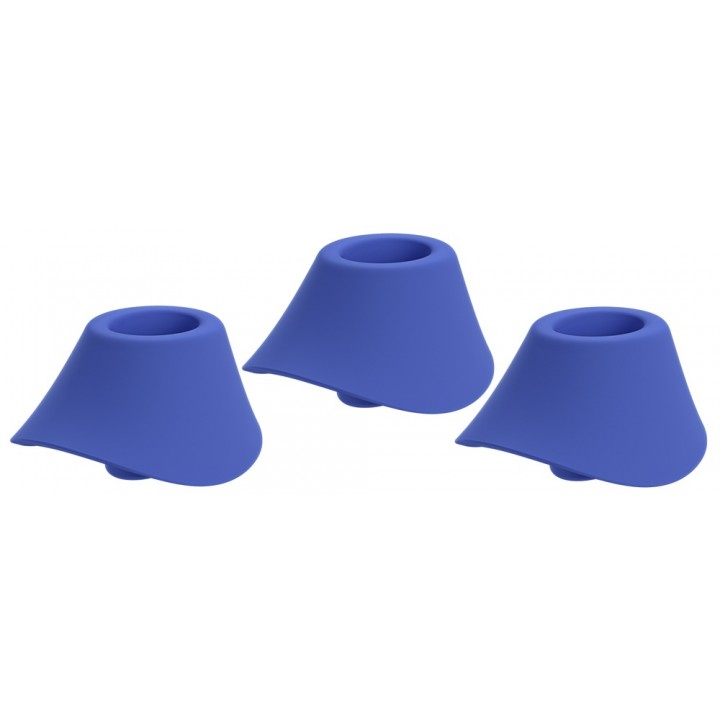 W-Heads 3x Vibrant Blue M