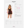 Seksīga kleita Obsessive Babydoll, XS/S, melna