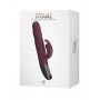 NMC SILICONE RECHARGEABLE VIBRATOR RUBINE RED