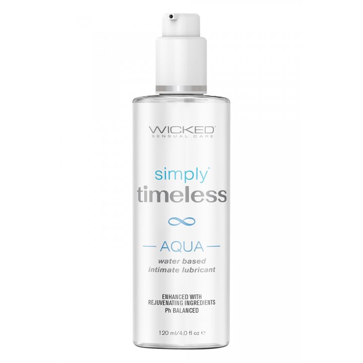 WICKED SIMPLY TIMELESS AQUA LUBRICANT 120ML