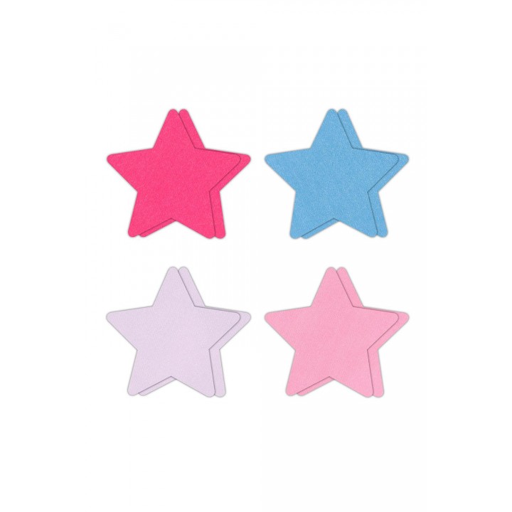 PRETTY PASTIES STAR II ASSORTED 4 PAIR