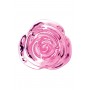 B-VIBE PINK ROSES GLASS BUTT PLUG TRAINING SET