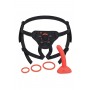B-VIBE BEGINNERS STRAP-ON HARNESS SET WITH 5 INCH SILICONE DILDO PEG