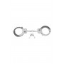 FETISH FANTASY SERIES DESIGNER METAL HANDCUFFS SILVER